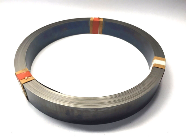 ABB Heavy Duty Stainless Steel Banding Strapping 60mm x .3mm 40lbs 130m 425 ft - Maverick Industrial Sales