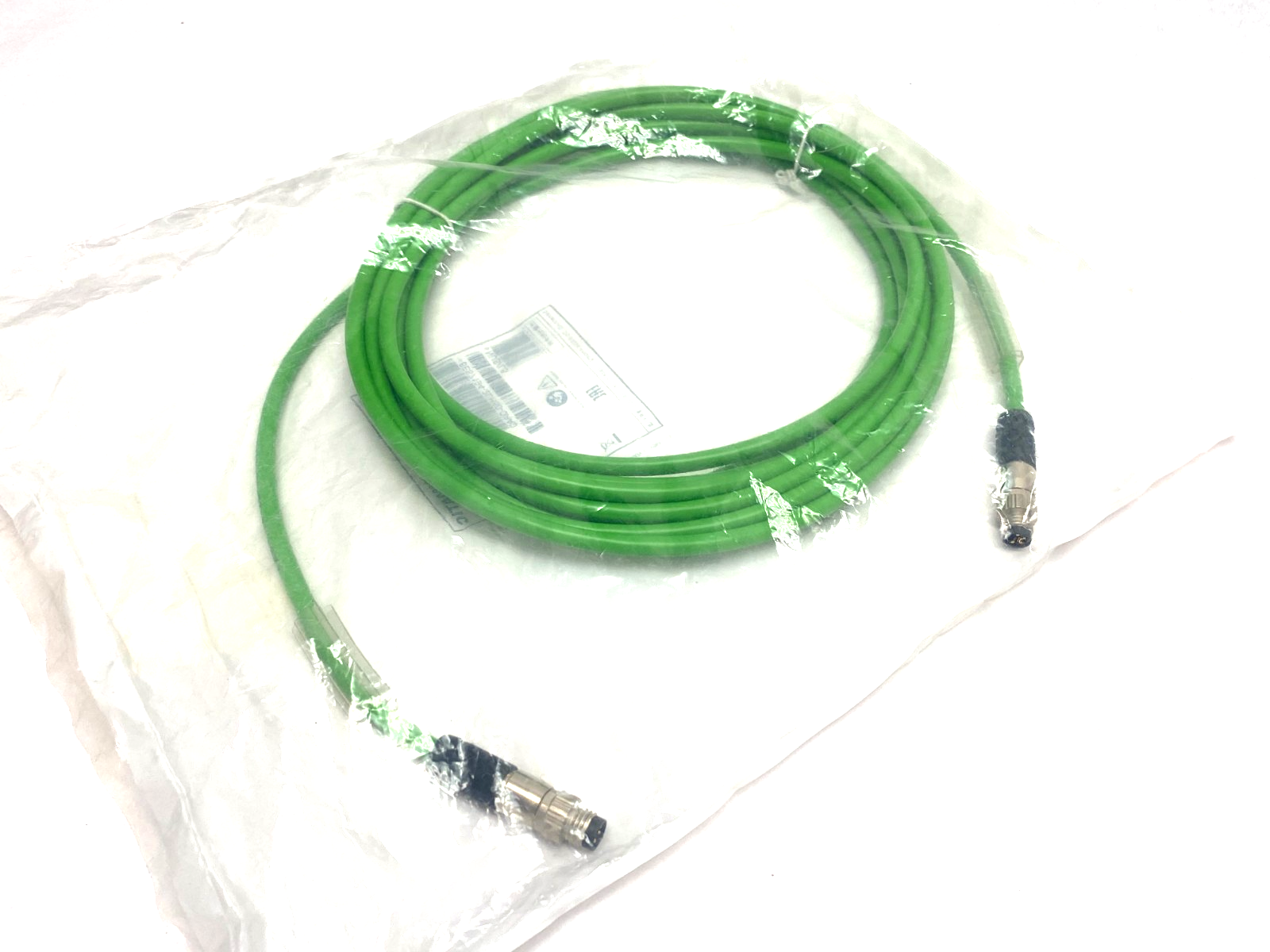 Siemens 6ES7194-2LH50-0AA0 SIMATIC Communication Bus Cable 5m Length M8 Conn. - Maverick Industrial Sales