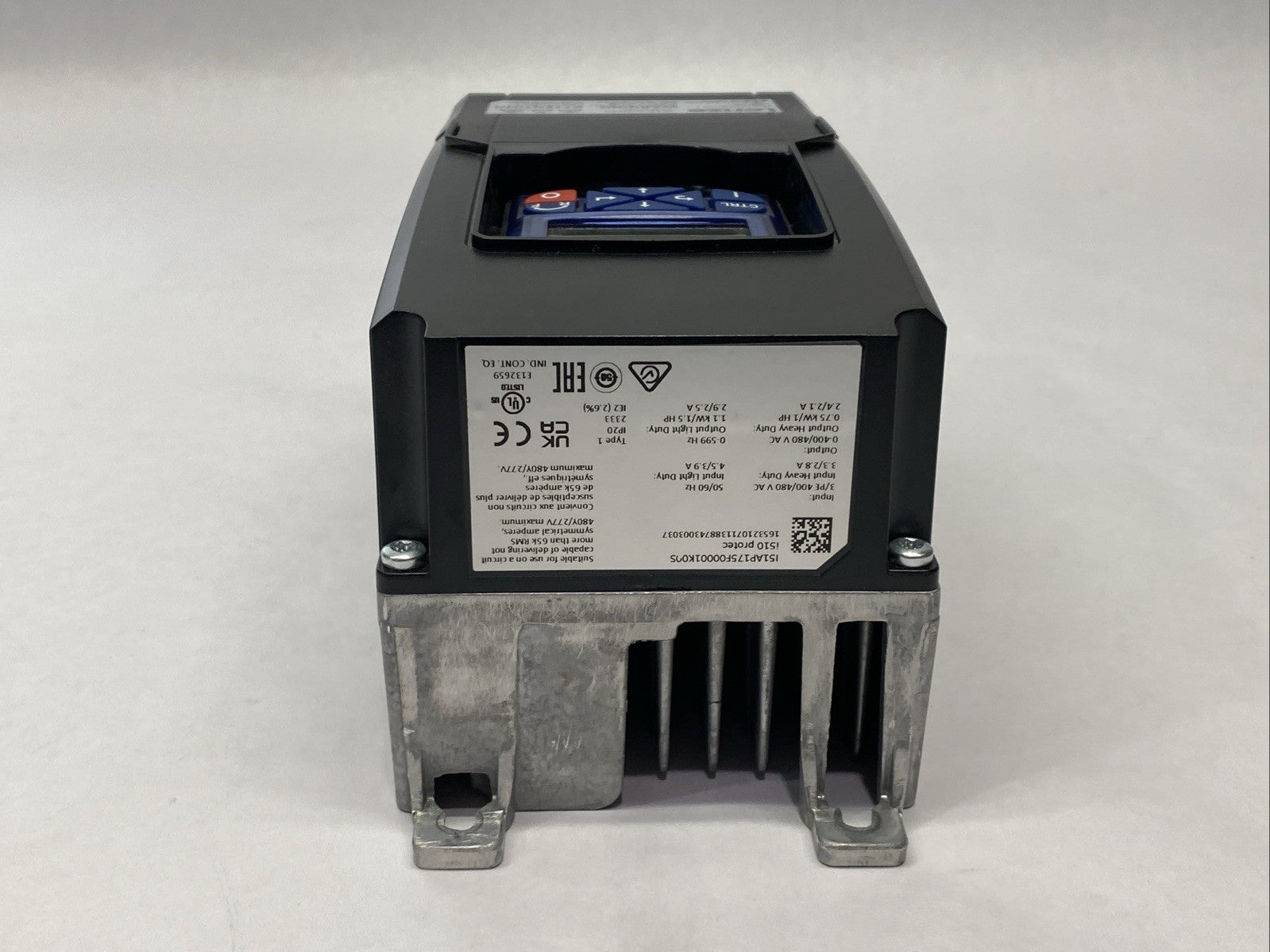 Lenze I51AP175F00001K00S i510 Protec AC Drive 1.5HP 1.1kW 2.9/2.5A 480VAC - Maverick Industrial Sales