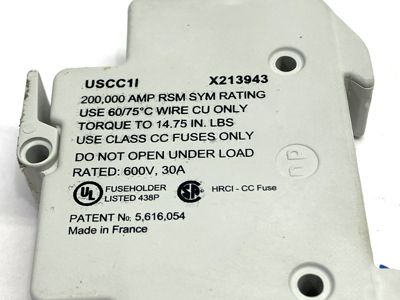 Ferraz Shawmut USCC1I Fuseholder 600VAC - Maverick Industrial Sales