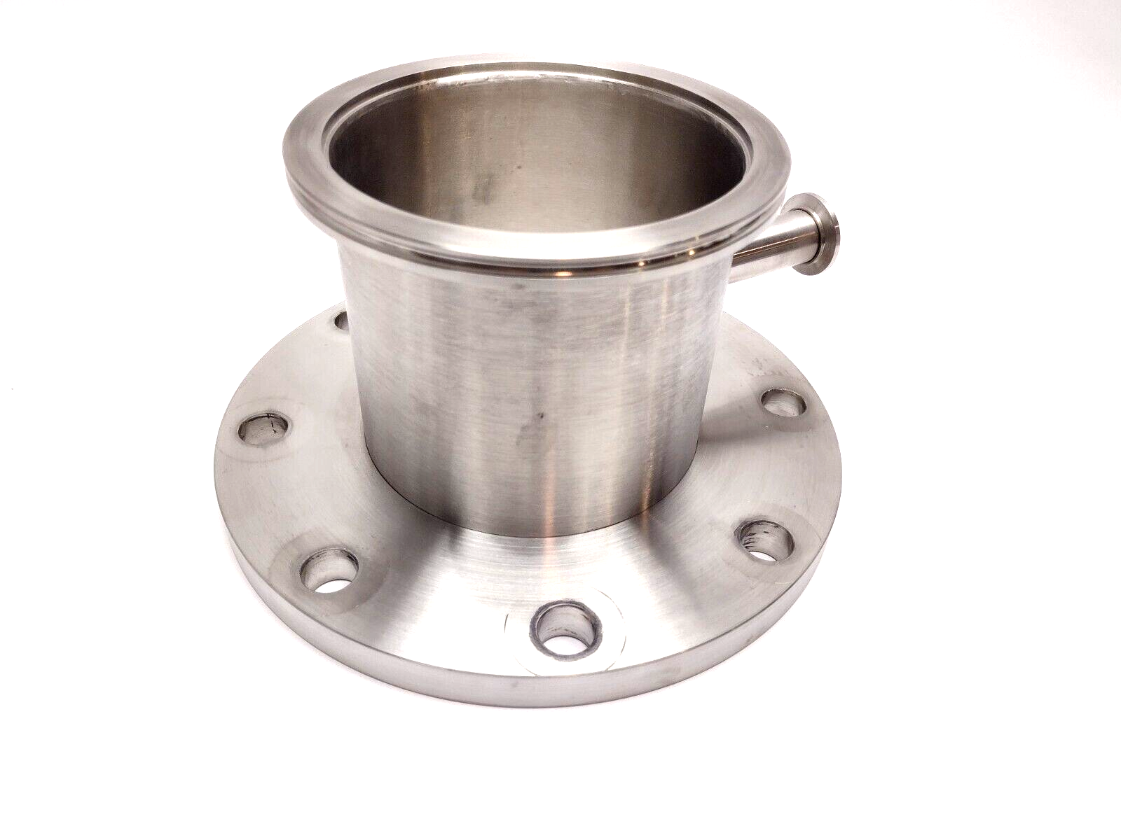 Vacuum Flange 5-7/8" ID x 5-7/8" ID x 7/8" Stainless Steel - Maverick Industrial Sales