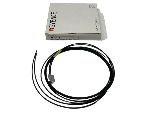 Keyence FU-L41Z Digital Fiber Optic Sensor Reflective Fiber Unit - Maverick Industrial Sales