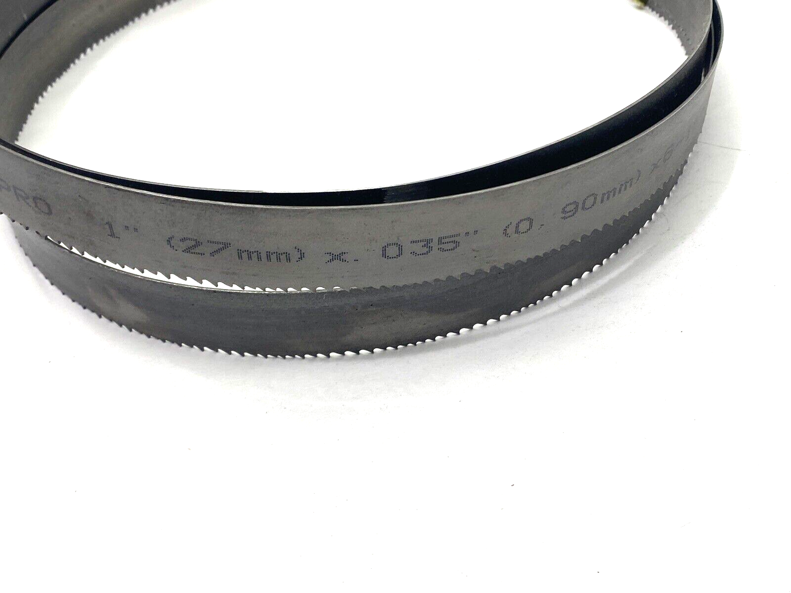 Starrett 93809-08-00-7/8 Band Knife Blade 1" Width 0.35" Thick 8' Length - Maverick Industrial Sales