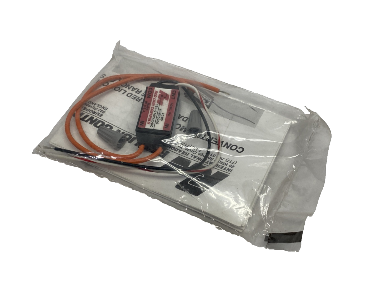 Red Lion VCMD0000 Voltage Converter Module 150-270VAC/DC - New - Maverick Industrial Sales