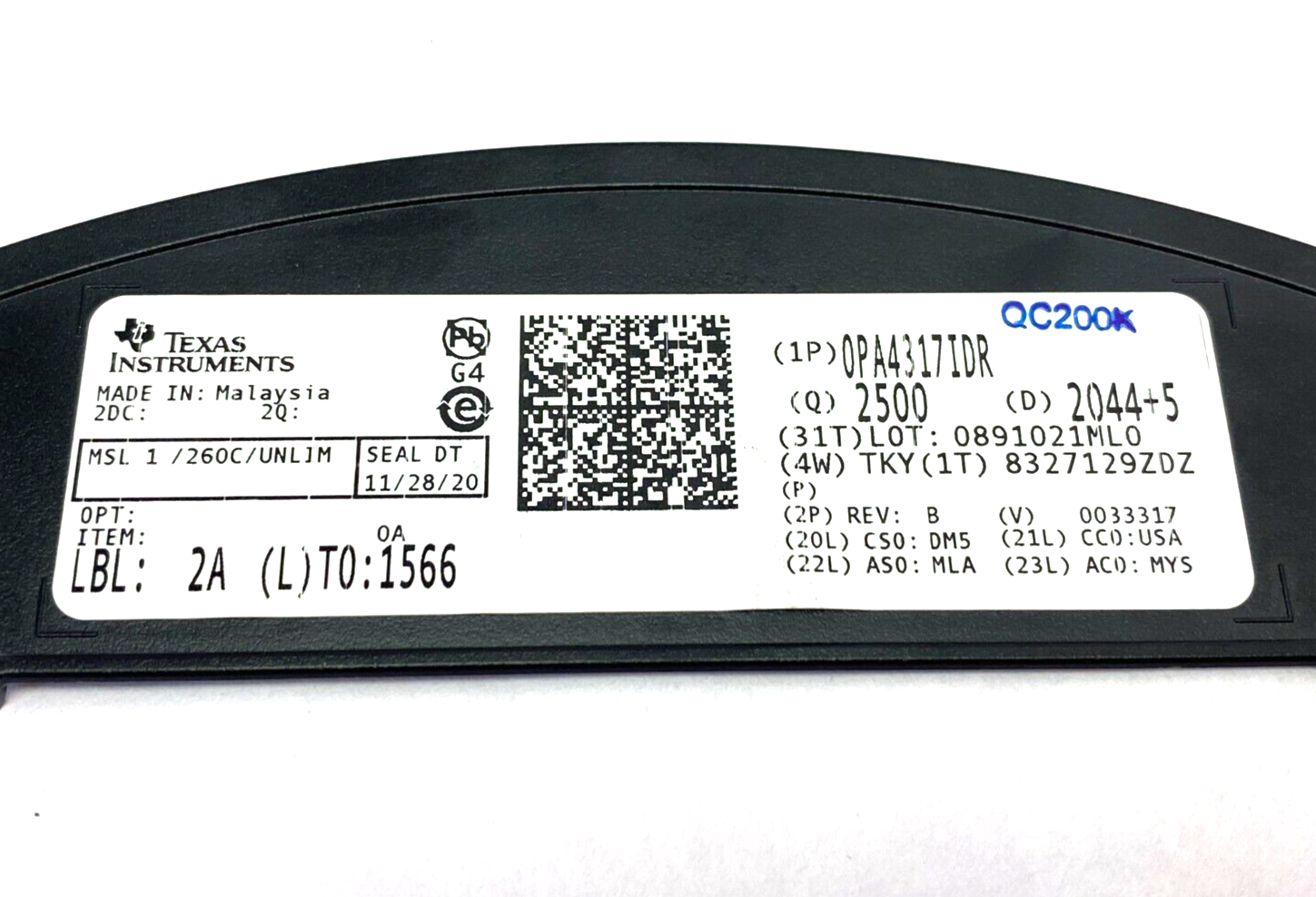 Texas Instruments OPA4317IDR Rail-to-Rail I/O Operational Amplifier LOT OF 10 - Maverick Industrial Sales