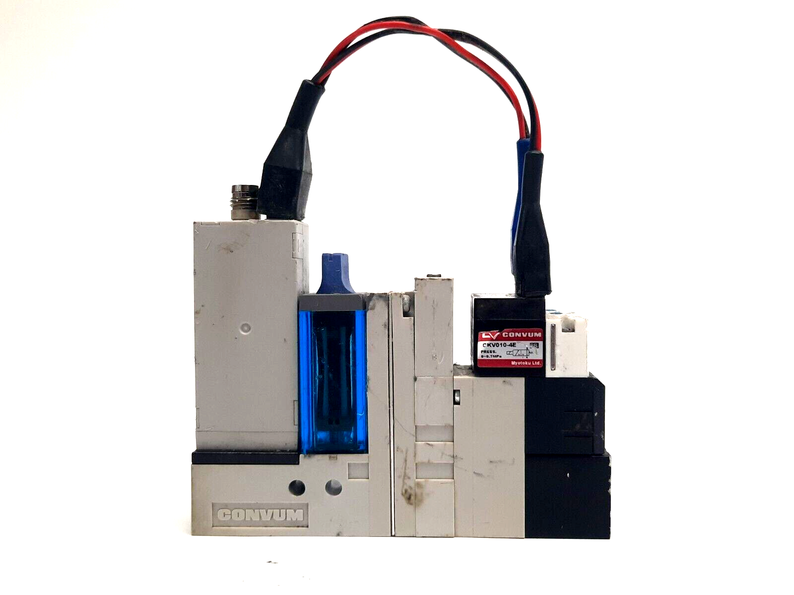 MC22S10HSZLC4BLN | Parker Convum Vacuum Generator w/ MVS-201-PCP - Used - Maverick Industrial Sales