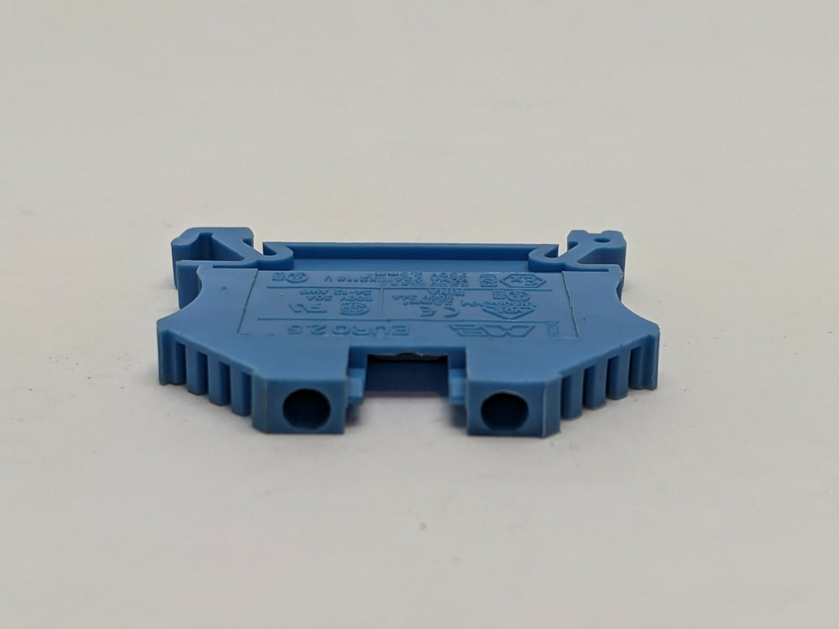 Morsettitalia 43408 BL Euro 2.5 Blue Terminal Block 5mm LOT OF 10 - Maverick Industrial Sales