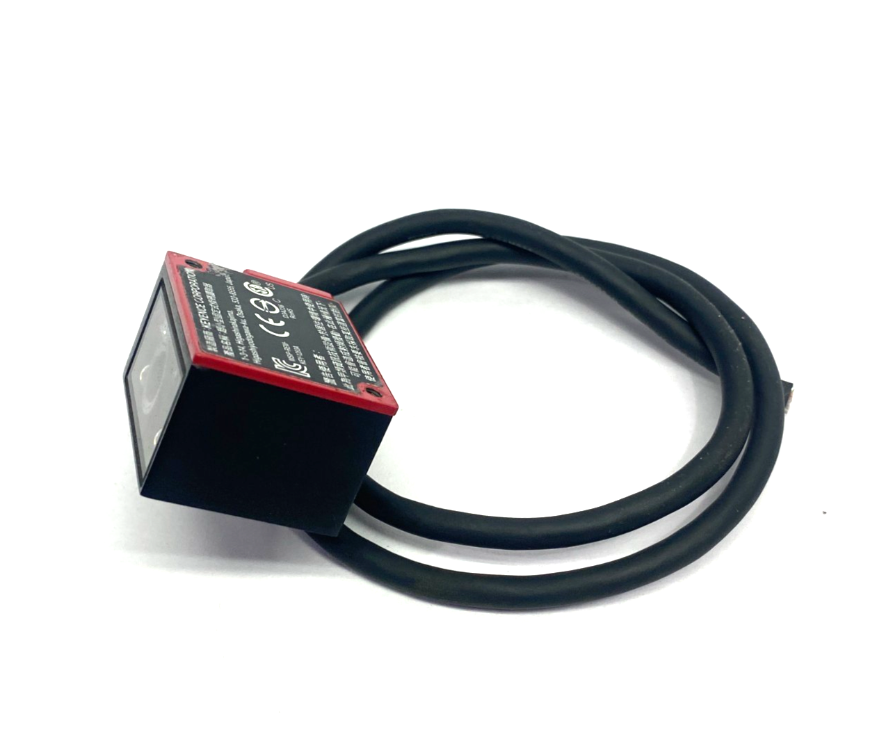 SR-710 | Keyence Fixed-Type Ultra-Compact Code Reader, Middle Range CUT CABLE - Used - Maverick Industrial Sales