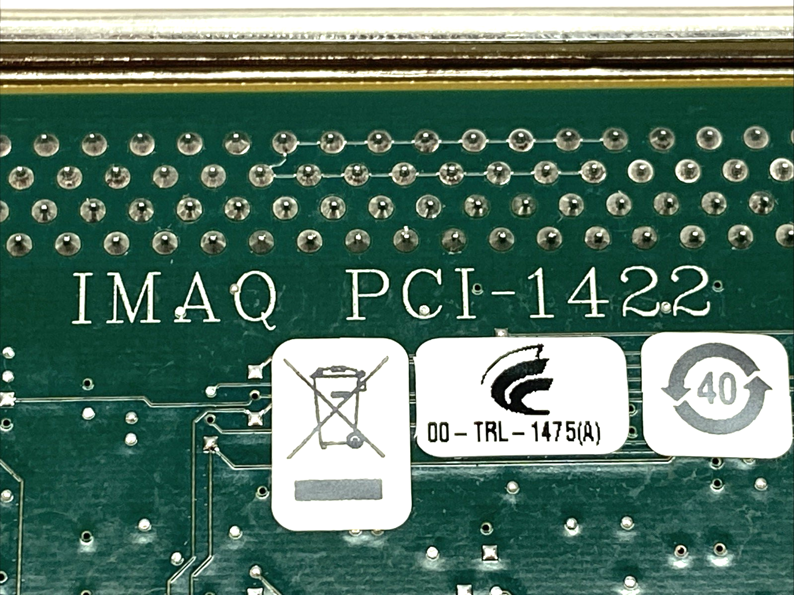 PCI-1422 | National Instruments IMAQ Video Frame Grabber Card - Used - Maverick Industrial Sales