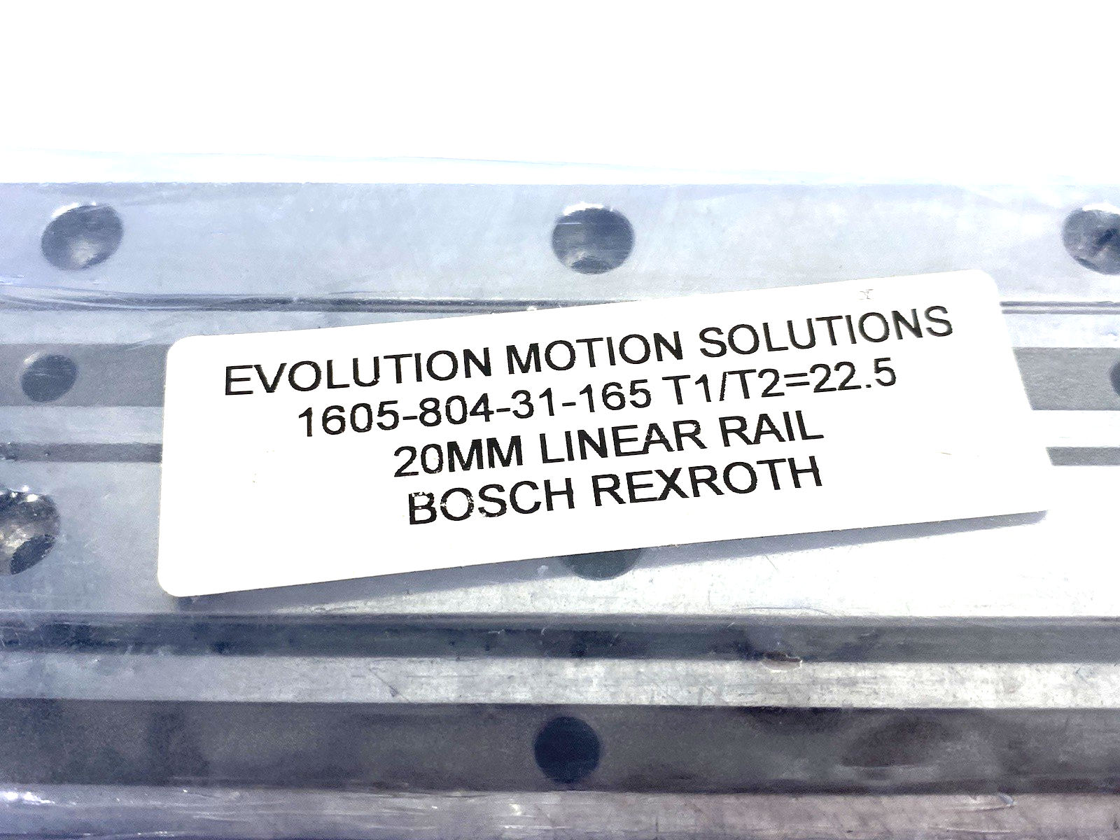 R160580431 | Bosch Rexroth Guide Rail Section 165mm KSA-020-SNS-N-MA-AK PKG OF 4 - New - Maverick Industrial Sales