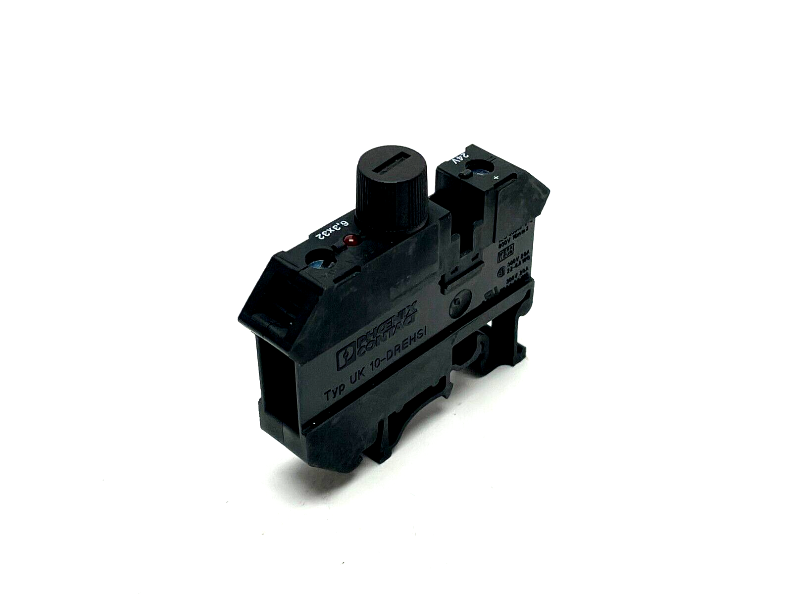 Phoenix Contact UK 10-DREHSI Fuse Modular Terminal Block 6,3x32 3005507 LOT OF 2 - Maverick Industrial Sales