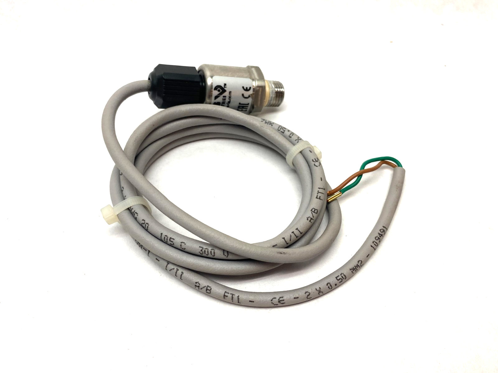 Veris PG08AM Static Pressure Gauge Sensor, 0... 250psig, 316SS - Maverick Industrial Sales