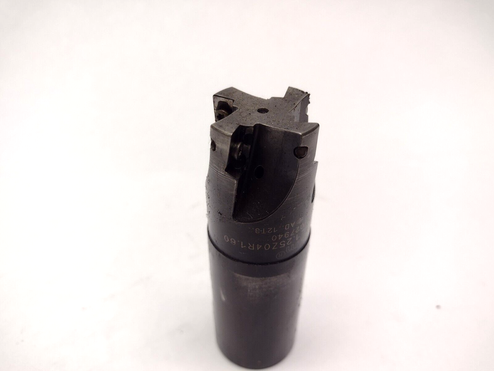 C7690VA12WA _1.25Z04R1.60 | Stellram C7690VA12WA 1.25Z04R1.60 Weldon Shank Fine Pitch Milling Cutter 027940 - Used - Maverick Industrial Sales