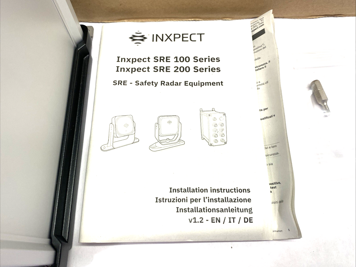 90301B11.210 | Inxpect Rugged System Controller 200 Series PROFIsafe, Ethernet - New – Open box - Maverick Industrial Sales