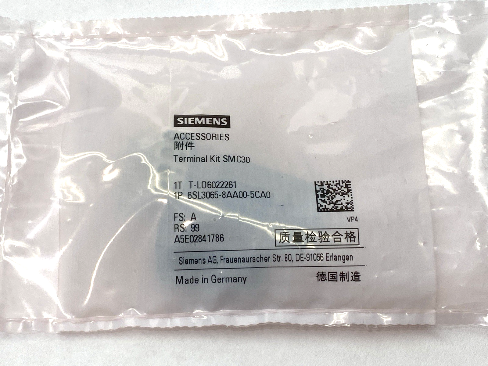 Siemens 6SL3055-0AA00-5CA2 SINAMICS Sensor Module SMC30 - Maverick Industrial Sales
