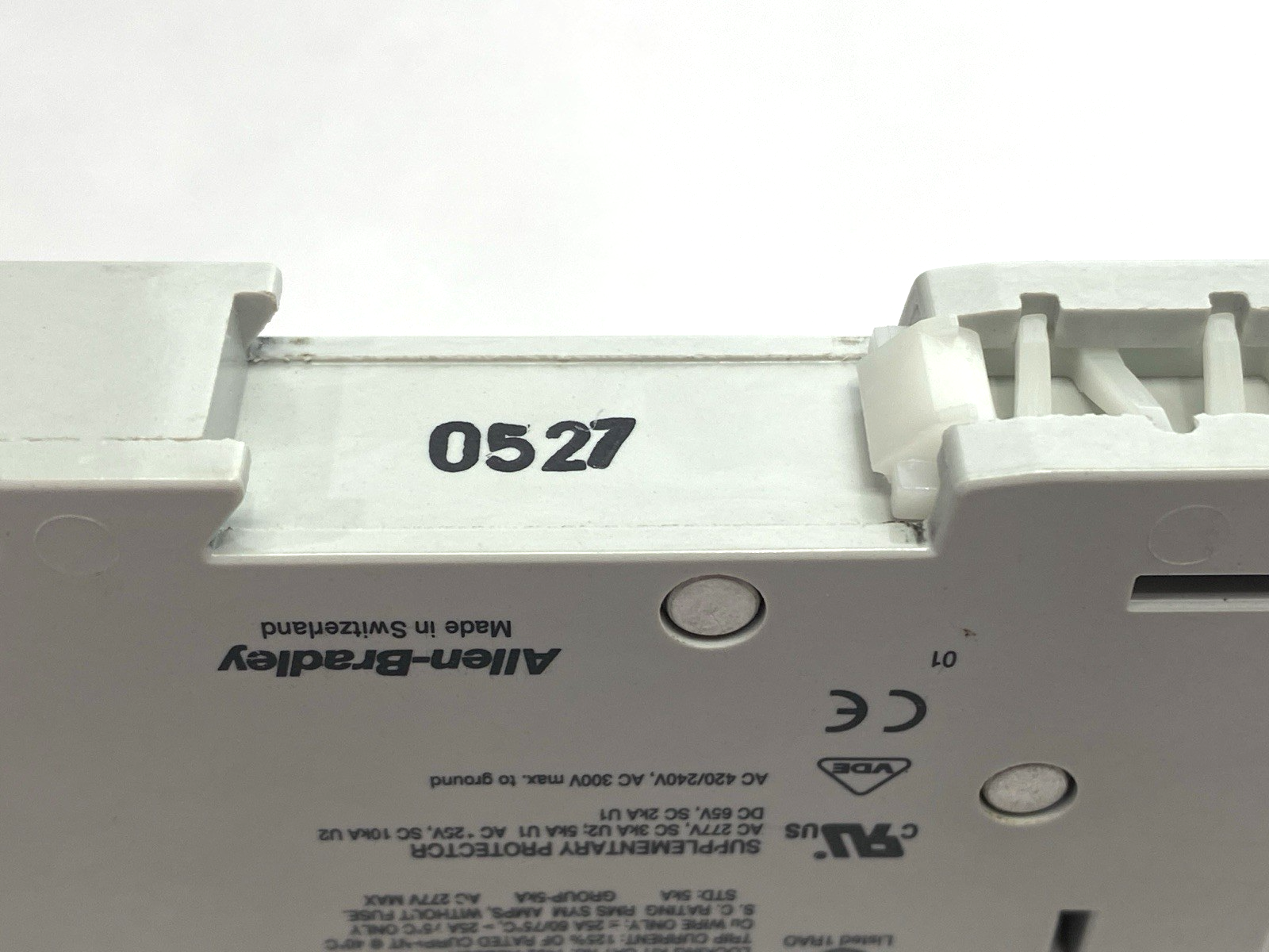 Allen Bradley 1492-CB1H050 Ser. C Circuit Breaker 1-Pole 1-Phase 1/2HP 277VAC 5A - Maverick Industrial Sales