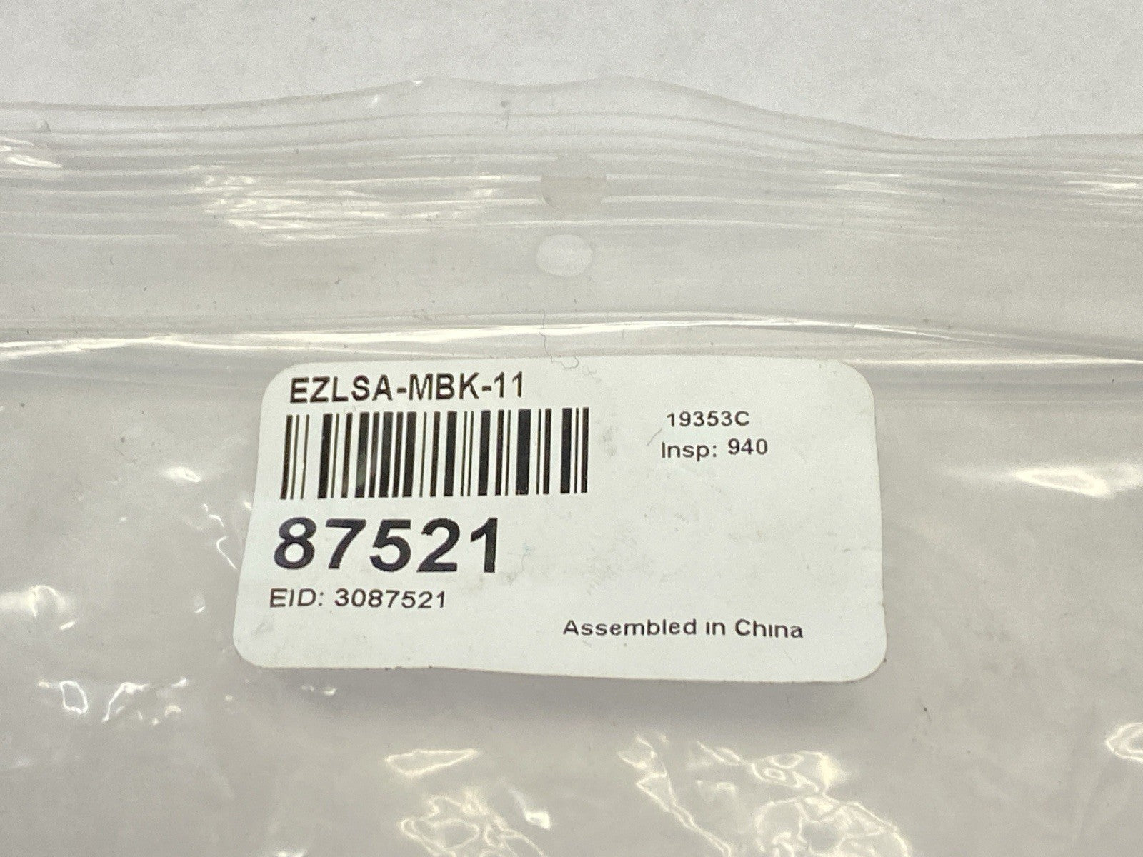 EZLSA-MBK-11 | Banner EZ-SCREEN LS Accessory Bracket End Mount 87521 - New – Open box - Maverick Industrial Sales