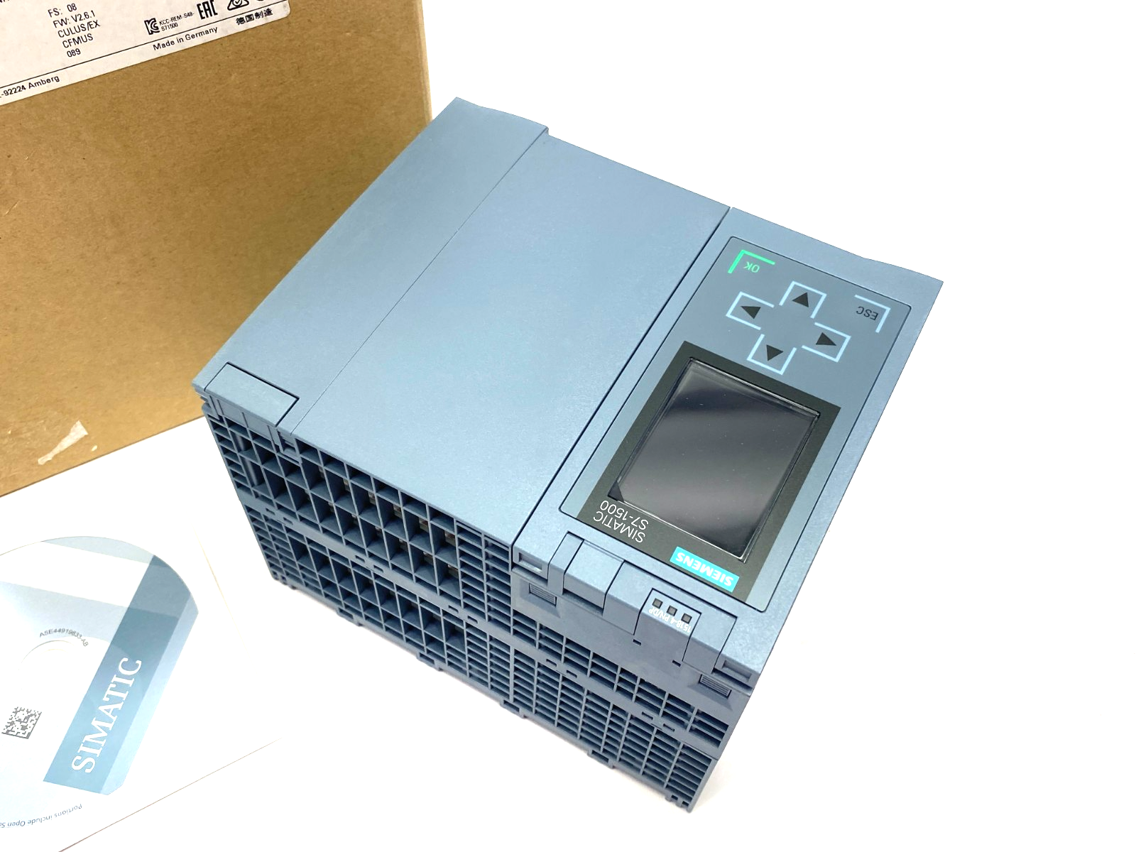 Siemens 6ES7 518-4AP00-0AB0 SIMATIC S7-1500 CPU Unit, 1518-4 PN/DP - Maverick Industrial Sales