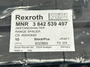 Bosch Rexroth 3842539497 Range Spacer 45x45x40 PACKAGE OF 10 NO HARDWARE - Maverick Industrial Sales