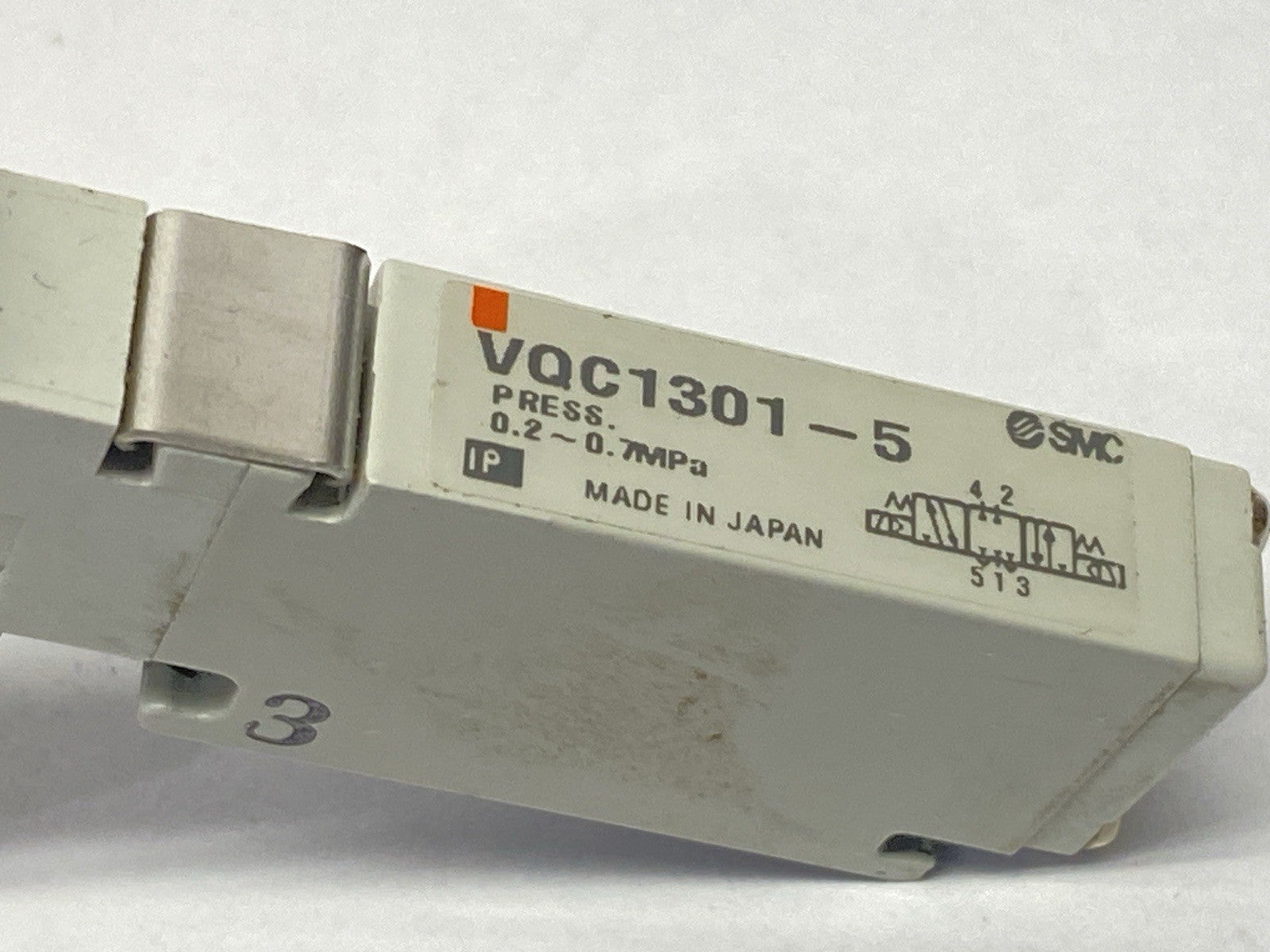 SMC VQC1301-5 Pneumatic Solenoid Valve 5-Port - Used - Maverick Industrial Sales