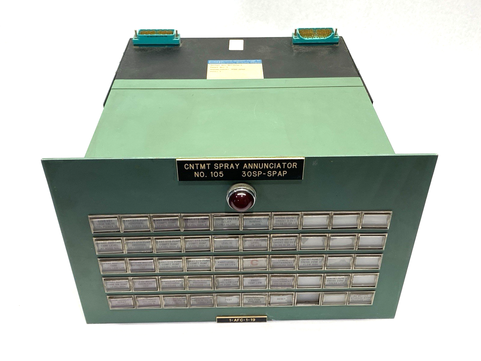 30SP-SPAP | Rochester Instrument Systems CNTMT Spray Annunciator - Used - Maverick Industrial Sales