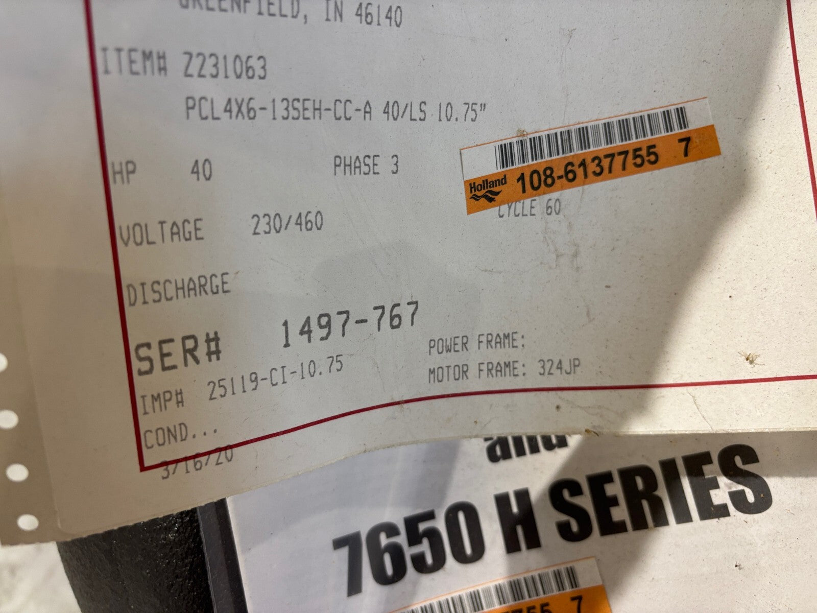 PCL 4x6-13SEH-CC-A | Gusher Pumps PCL4X6-13SEH-CC-A 40/LS 10.75