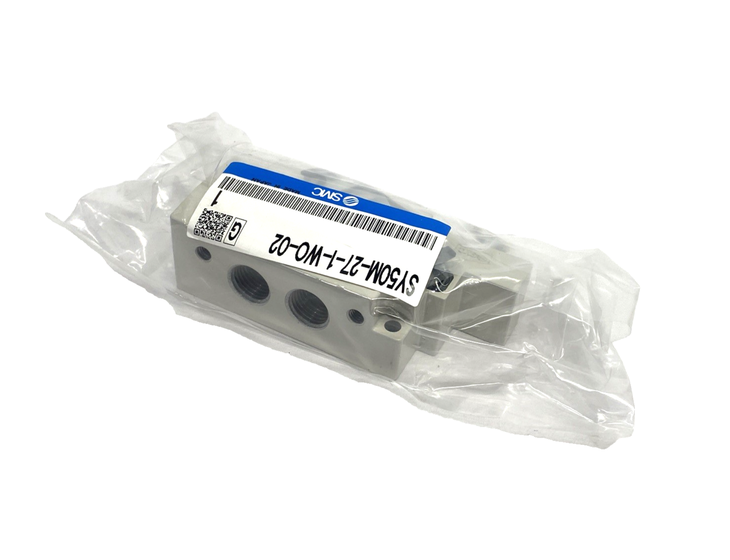SMC SY50M-27-1-WO-02 Valve Subplate/Base 1/4" NPT - Maverick Industrial Sales