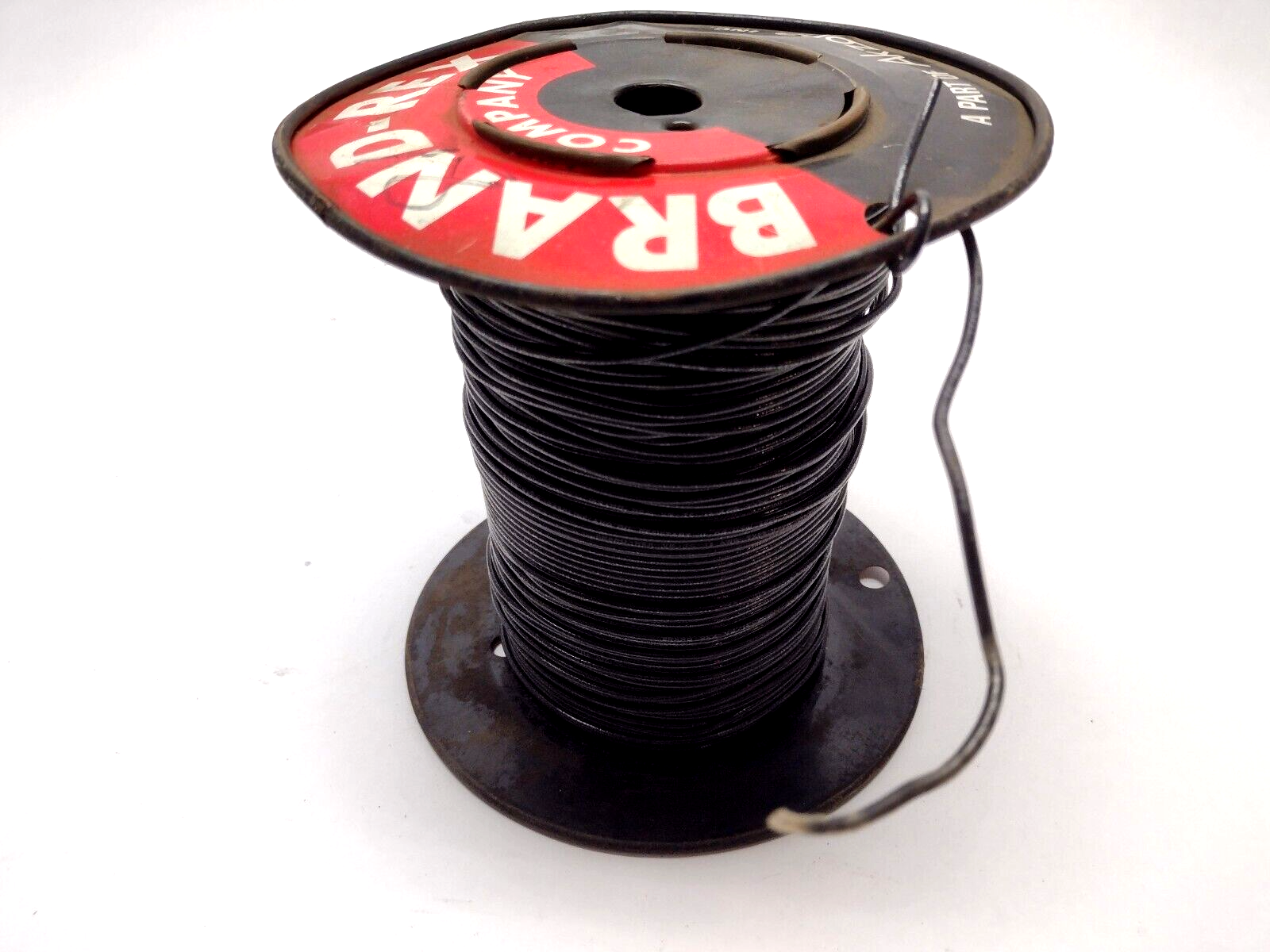 Brand-Rex 43119 600V-MFG 11/75 MTW 18 AWG Black Wire, 2.5lb Spool - Maverick Industrial Sales