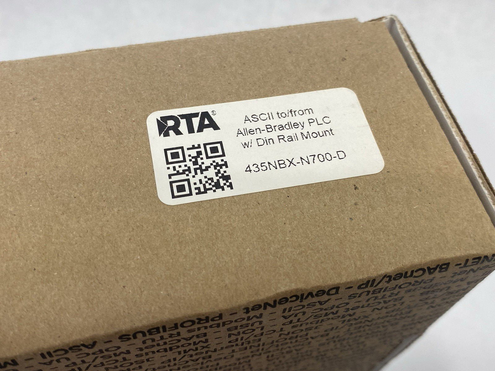 435NBX-N700-D | RTA ASCII To Allen Bradley PLC Gateway RS232/485/422 - New – Open box - Maverick Industrial Sales
