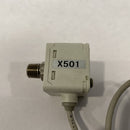 SMC ISE 40A-N01-T-X501 High Precision Digital Pressure Switch, 4-Pin Connector - Maverick Industrial Sales