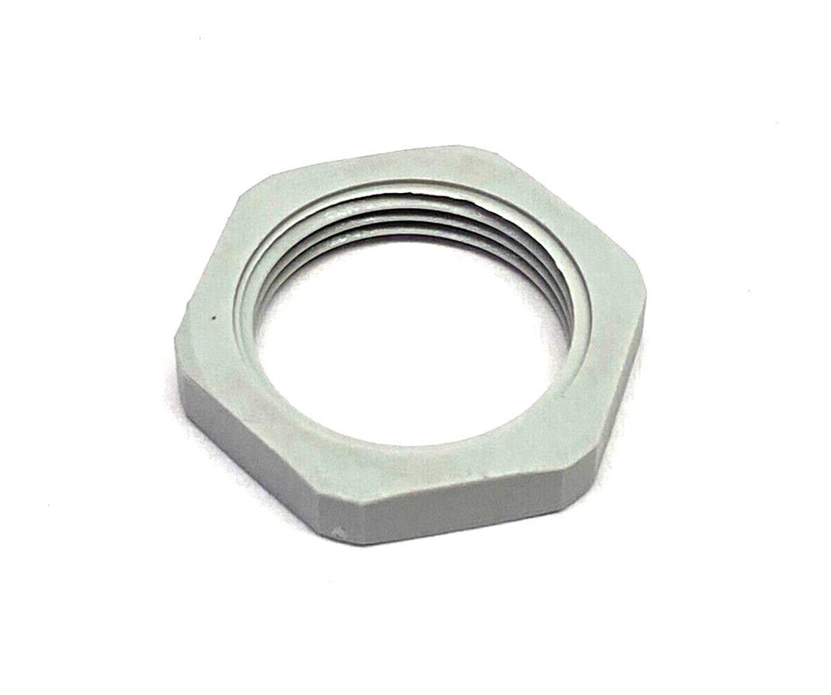 Bimed BLMN-13 Lock Nut M25x1.5, 32mm Spanner Width Light Grey Plyamide LOT OF 20 - Maverick Industrial Sales