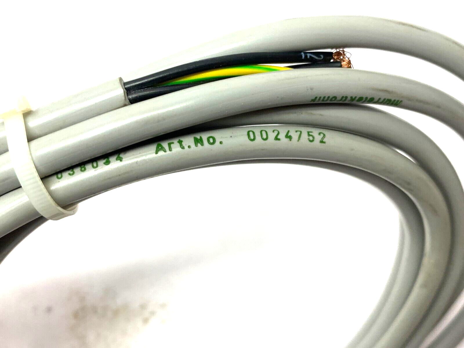 Murrelektronik 24752 MSUD Valve Plug Cordset Form BI 11mm 3m Length - Maverick Industrial Sales