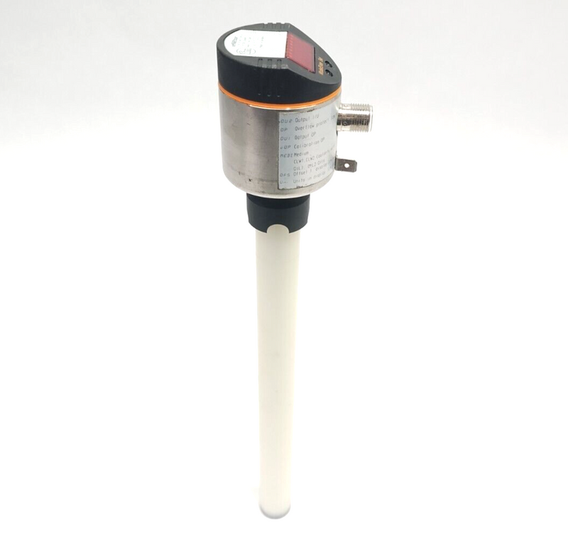 ifm LK3122 Electronic Level Sensor 18-30VDC LK0264B-B-00KLPKG/US - Maverick Industrial Sales