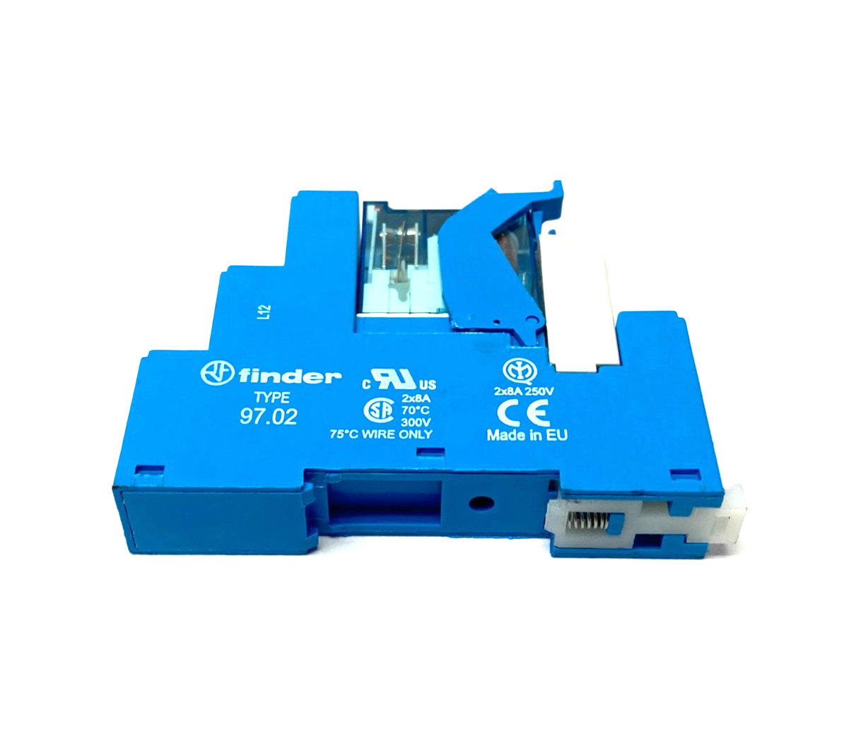 Finder 46.52.9.024.0040 Gen Purpose Relay 99.02.9.024.99 Indicator & 97.02 Base - Maverick Industrial Sales