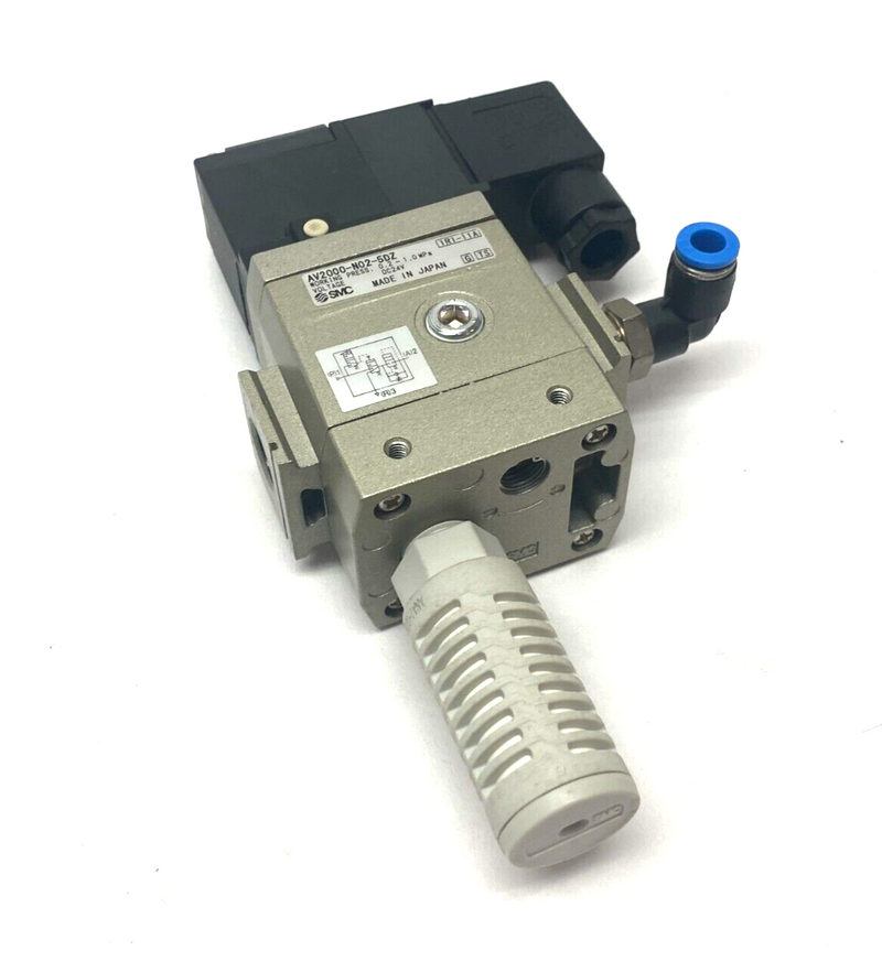 SMC AV2000-N02-5DZ Soft Start Up Valve Body Port 24VDC 0.2~1.0MPa - Maverick Industrial Sales