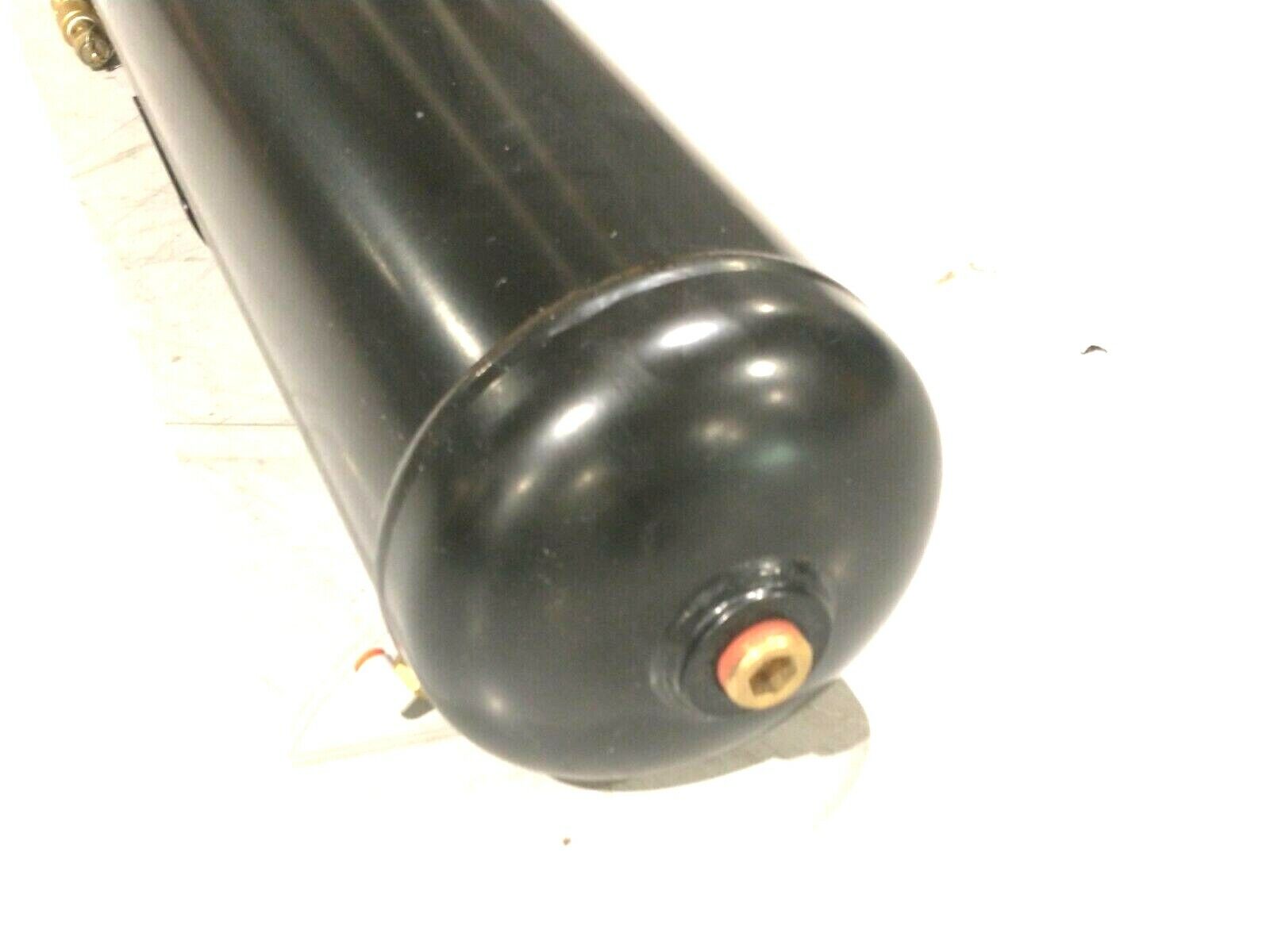 310005 | Manchester Tank 4.7 Gallon Air Tank 125Psi w/ Swagelock Pressure Relief - Used - Maverick Industrial Sales