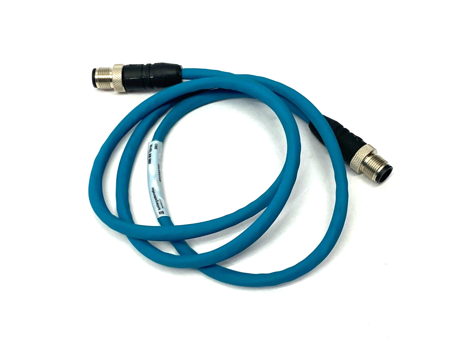 Lumberg Automation 0985806100/1M Shielded Double Ended Cordset M12 900004052 - Maverick Industrial Sales