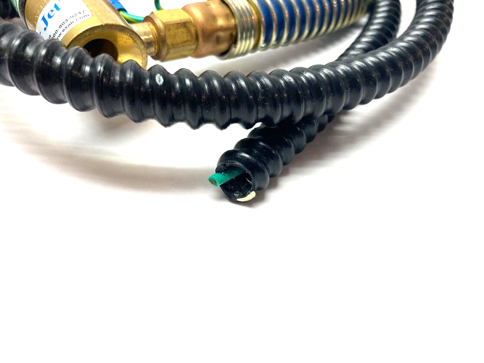 Exair 7194 Ion Air Jet w/ Stay Set Flexible Hose & Mag Base CORD CUT - Maverick Industrial Sales
