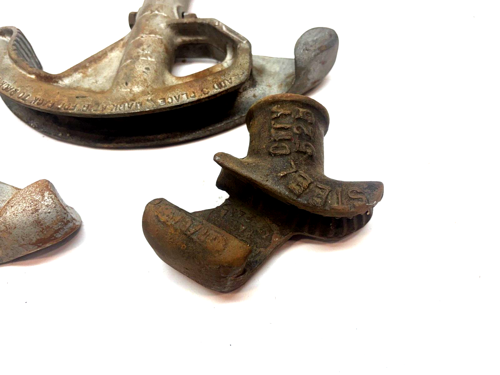 Lot of 3 Conduit Pipe Benders, Ridgid, Appleton, Steel City 525 Vintage - Maverick Industrial Sales