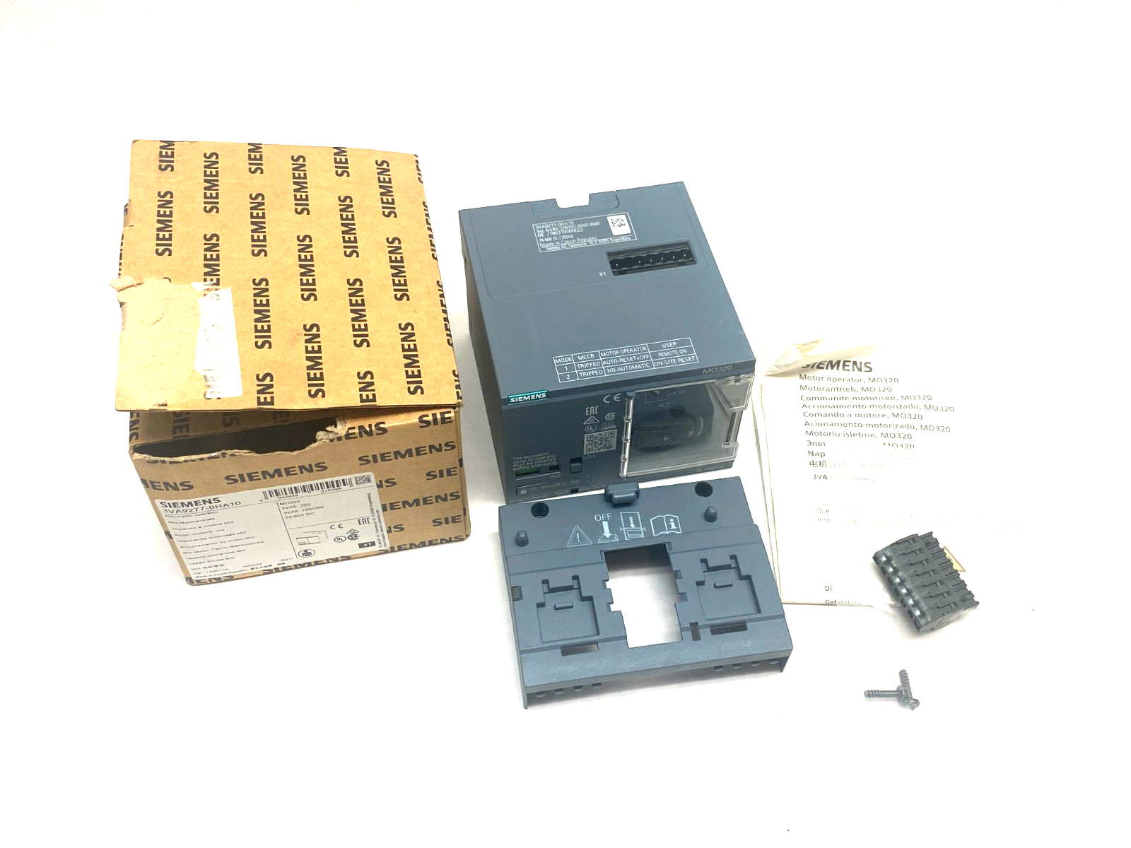 Siemens 3VA9277-0HA10 Motor Operator MO320 24-60 V DC Accessory for 3VA52 - Maverick Industrial Sales