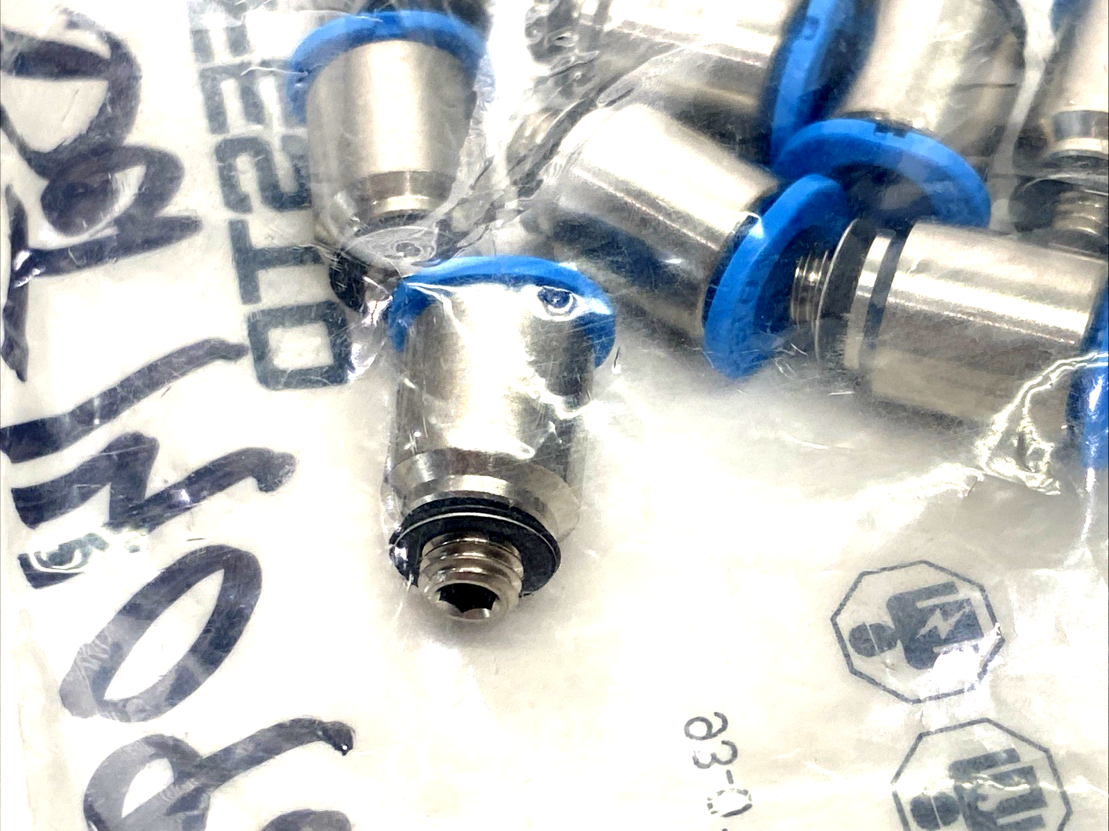 Festo QSM-M5-6-I Push-In Fitting 153317 10-PACK - Maverick Industrial Sales