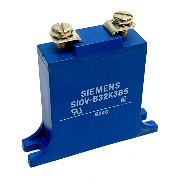 Siemens S10V-B32K385 Base-Mounted Miniature Varistor BLUE 2-Pole - Maverick Industrial Sales