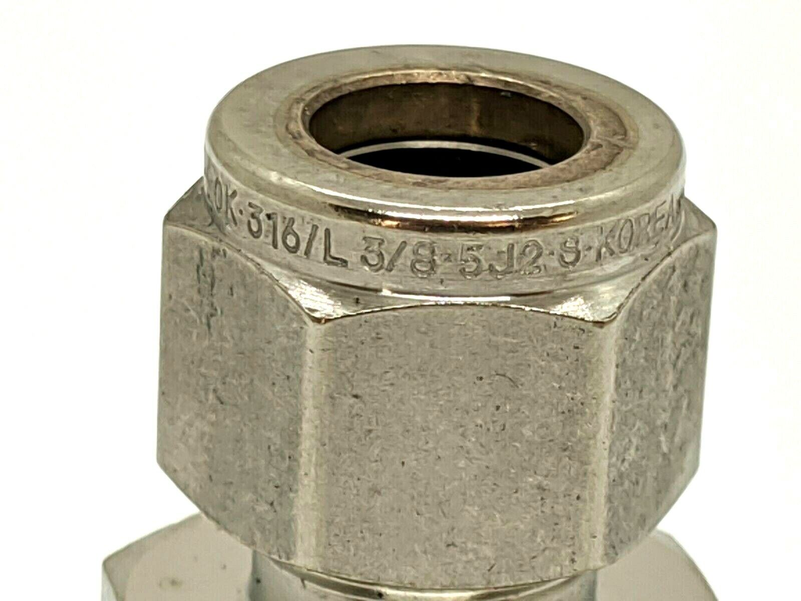 Hy-Lok CMC-6-8N-S316 Male Connector Tube to Male - Maverick Industrial Sales