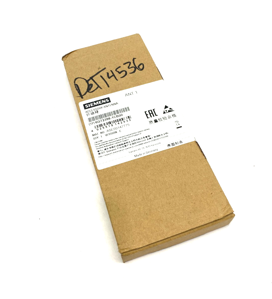 Siemens 6GT2398-1CB00 RF300/RF200 Accessory Antenna ANT 1 IP65 - Maverick Industrial Sales
