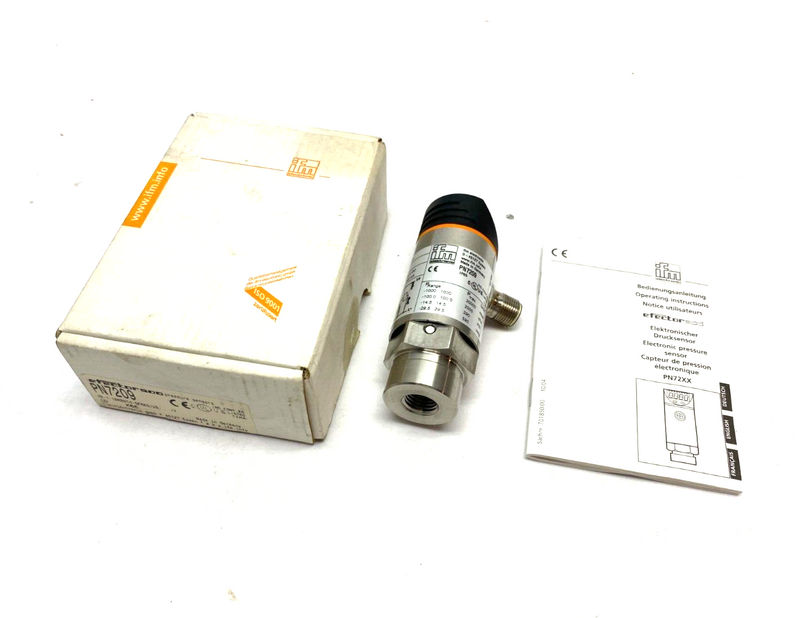 Ifm PN7209 Efector 500 Digital Pressure Sensor PN-1-1BRBN14-QFRKG/US/ /