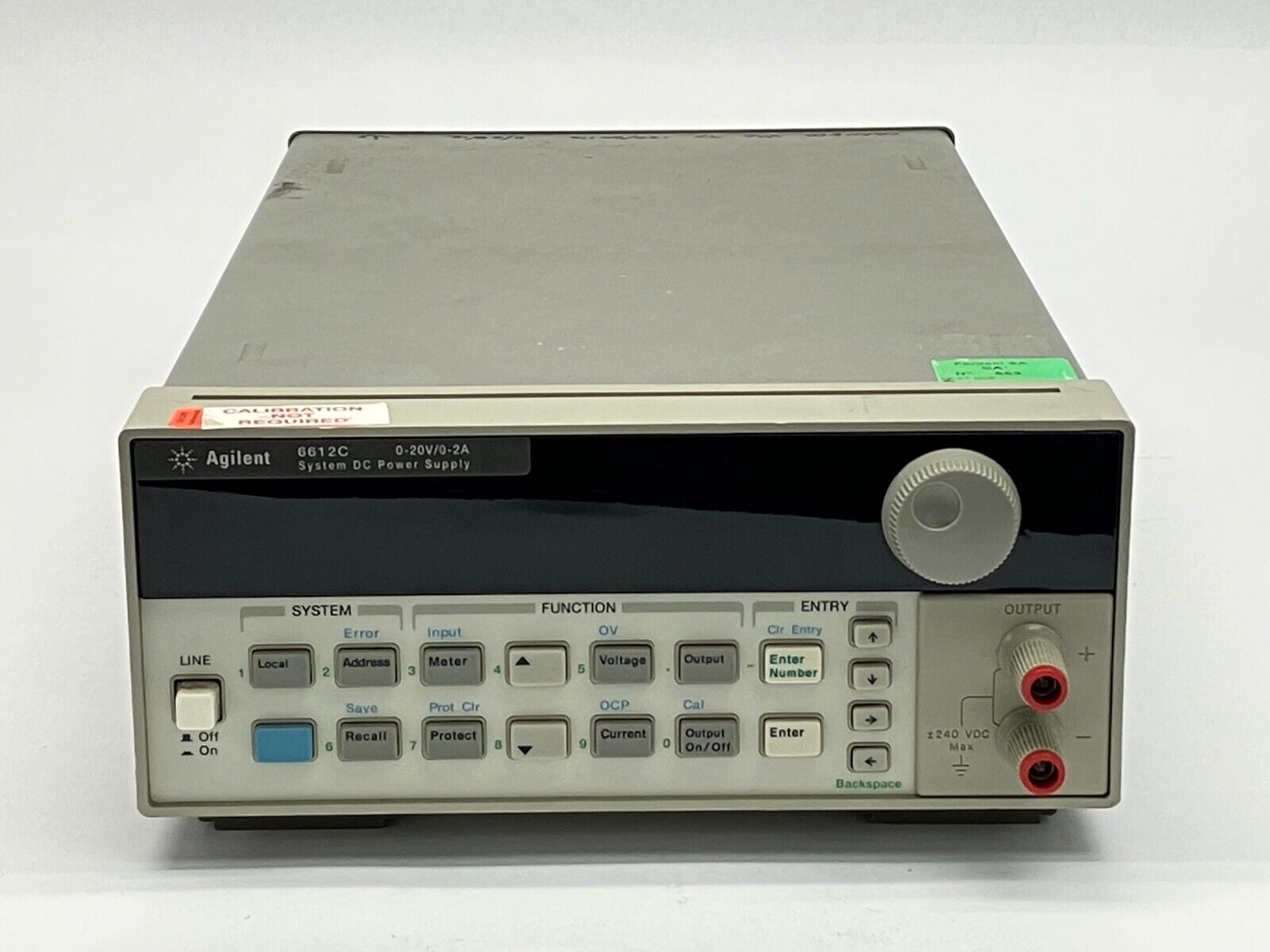 Agilent 6612C System DC Power Supply 0-20V, 0-2A - Maverick Industrial Sales