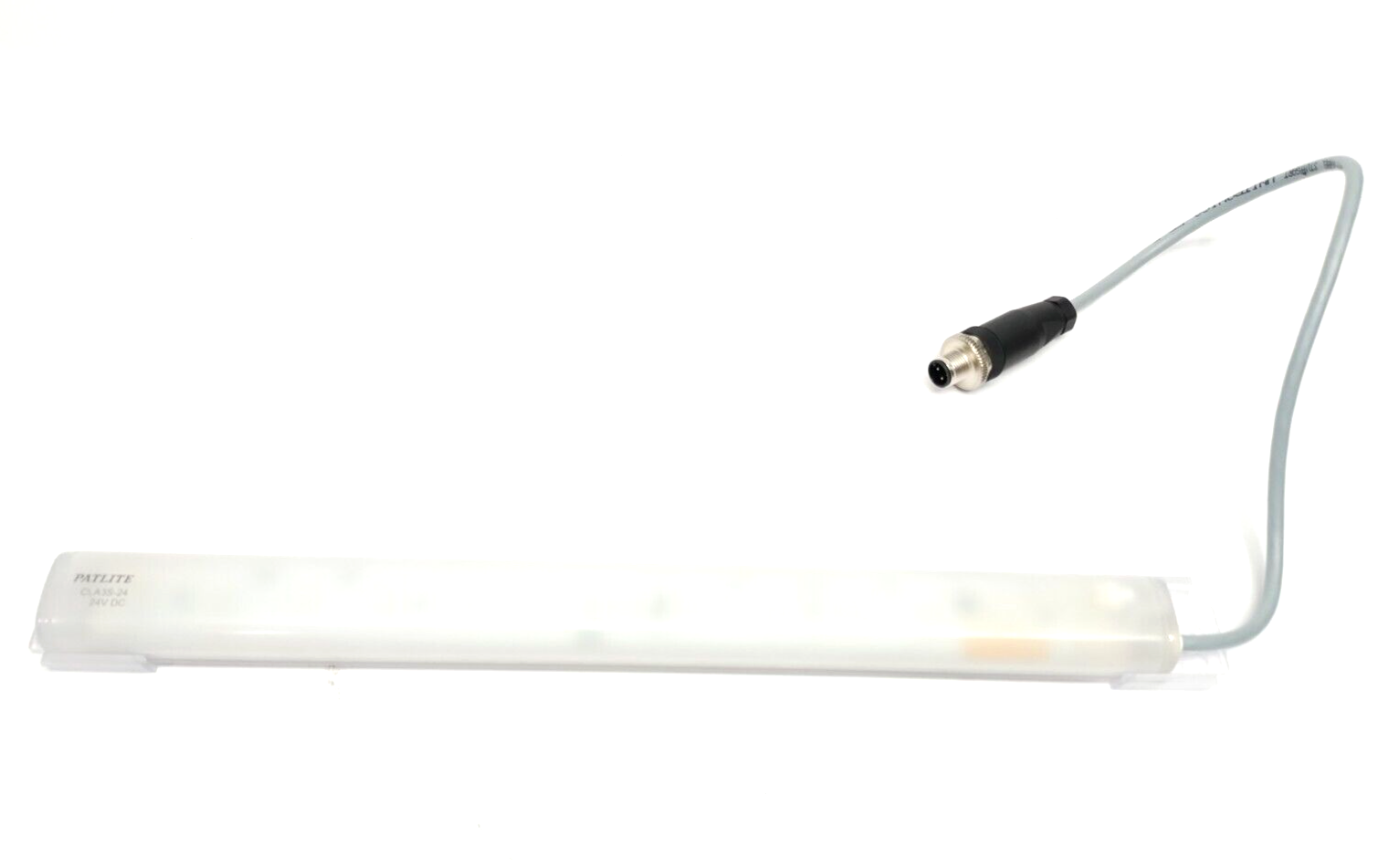Patlite CLA3S-24A-CD 300mm Light Bar, Water and Oil Resistant, 24V DC White LED - Maverick Industrial Sales