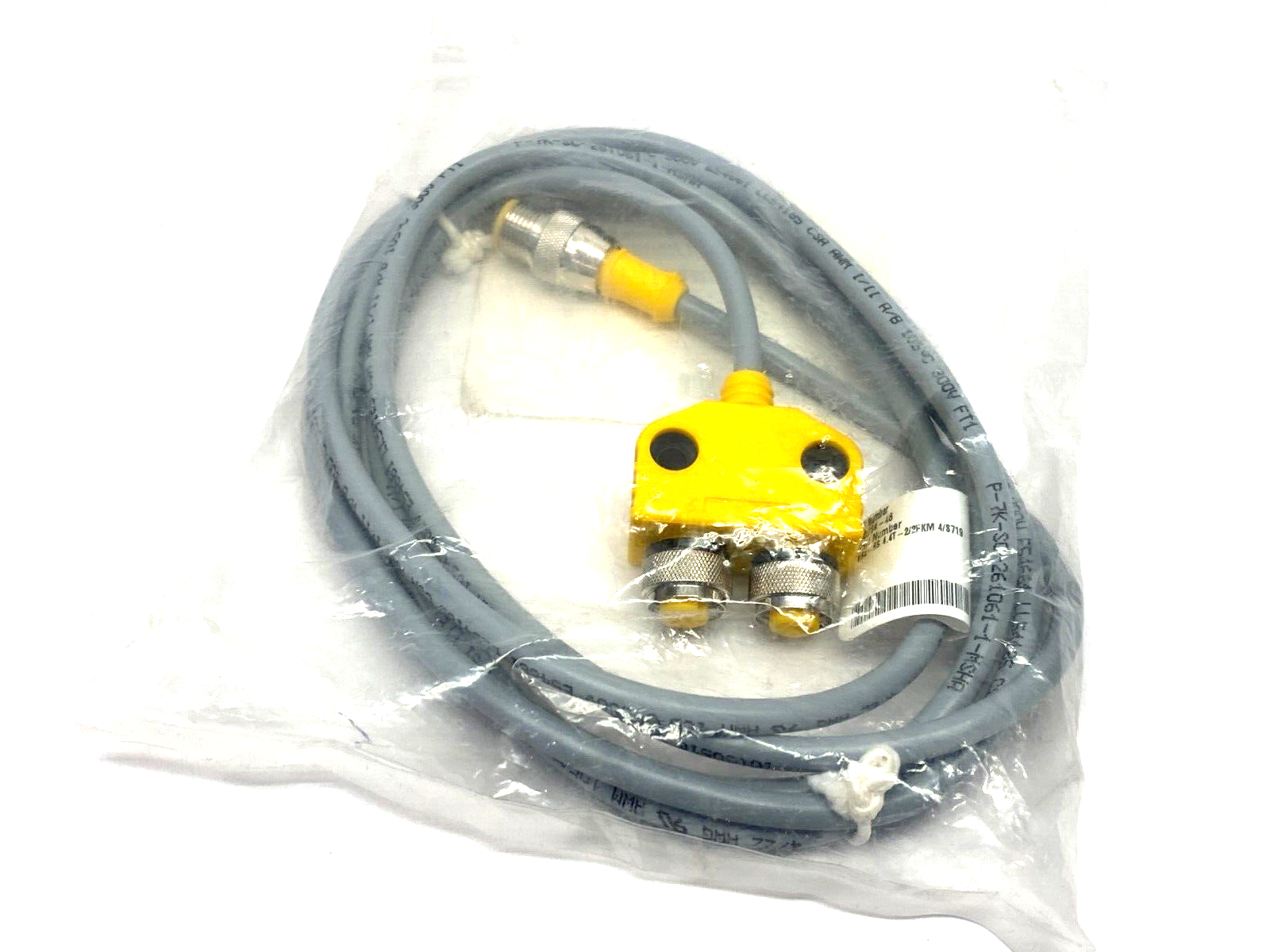 Turck VB2-RS 4.4T-2/2FKM 4/S719 Junction Splitter Cordset U0914-46 - Maverick Industrial Sales