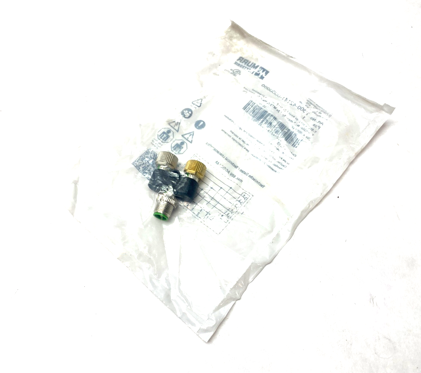 Murrelektronik 7000-42141-0000000 T-Coupler M12 5-Pin, Male To x2 Female 5-Pin - Maverick Industrial Sales