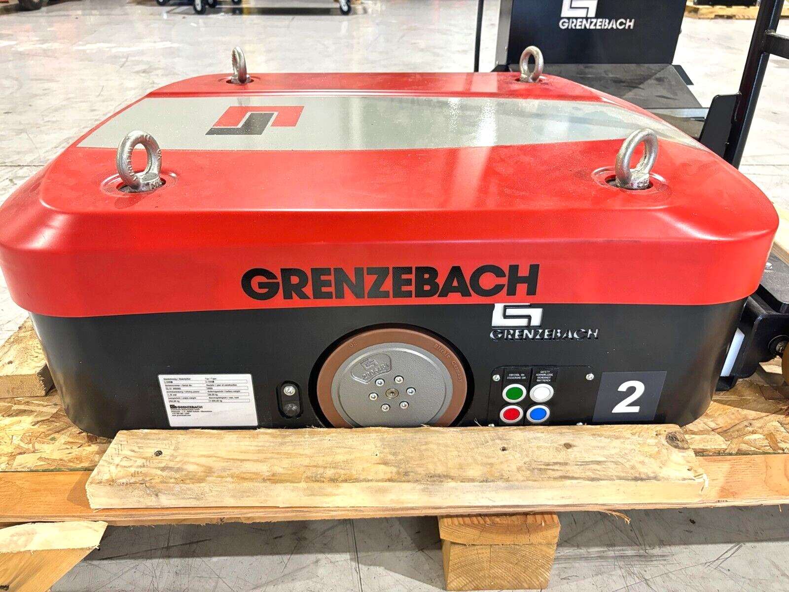 Grenzebach L1200 AGV, Automated Guided Vehicle x600-Li/ x1200x-Li, (2020) - Maverick Industrial Sales
